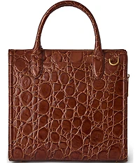 BRAHMIN Melbourne Collection Sparkling Cider Caroline Satchel Bag