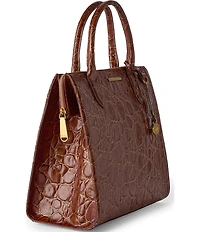 BRAHMIN Melbourne Collection Sparkling Cider Caroline Satchel Bag