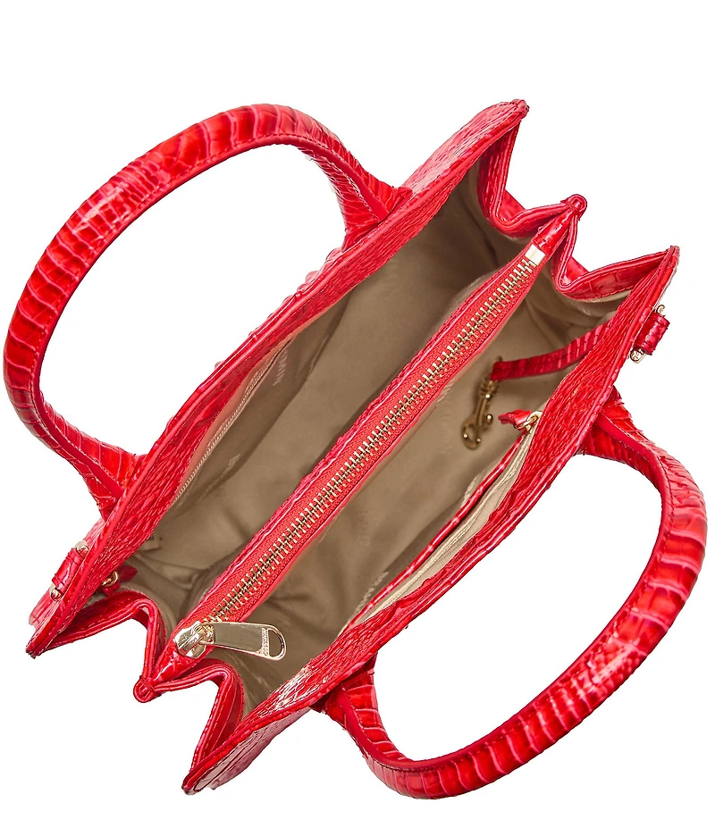 BRAHMIN Sriracha Melbourne Collection Rosetta Satchel Bag