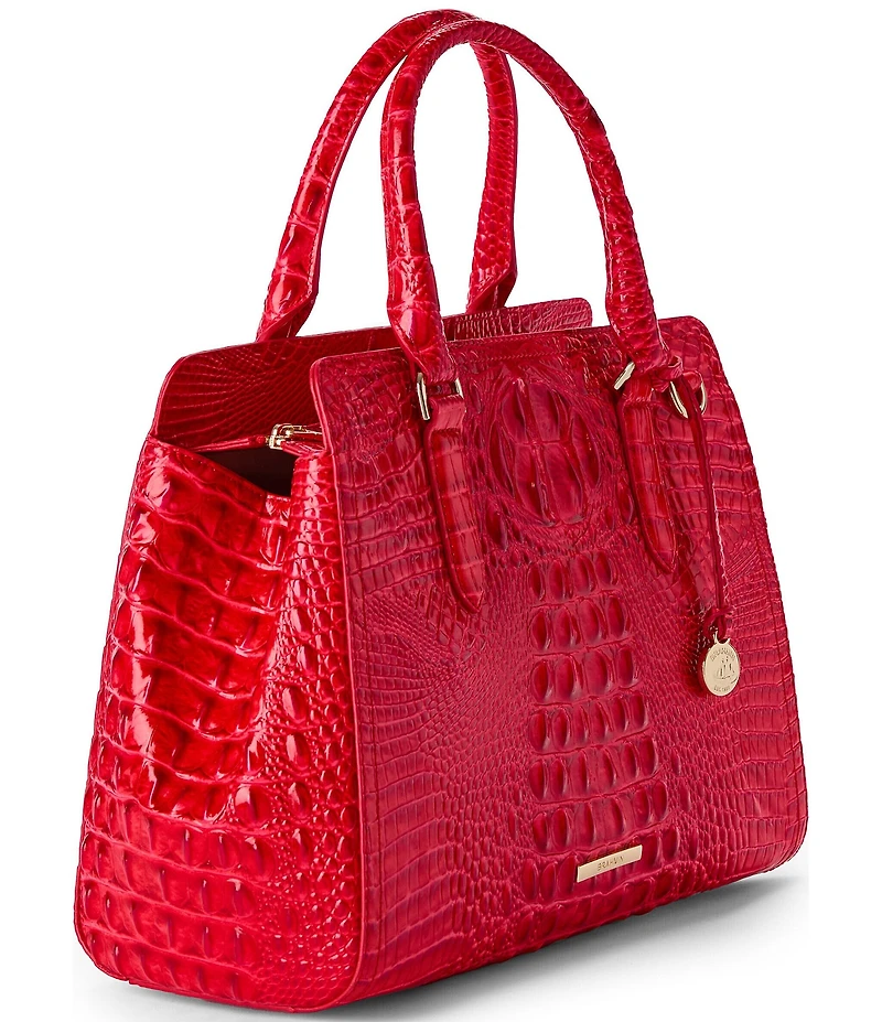 BRAHMIN Sriracha Melbourne Collection Small Finley Satchel Bag