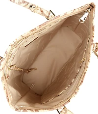 BRAHMIN Stepping Stone Melbourne Collection Medium Asher Tote Bag