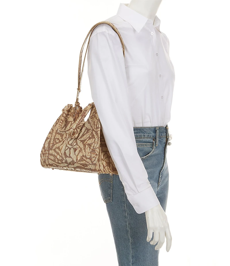 BRAHMIN Stepping Stone Melbourne Collection Adrian Satchel Bag