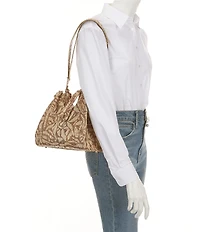 BRAHMIN Stepping Stone Melbourne Collection Adrian Satchel Bag
