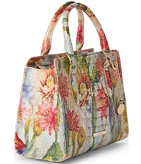 BRAHMIN Melbourne Collection Succulent Bloom Cami Satchel Bag