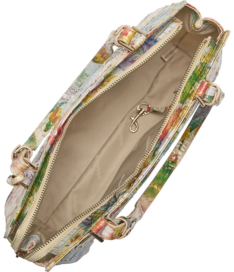 BRAHMIN Melbourne Collection Succulent Bloom Josette Tote Bag