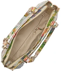 BRAHMIN Melbourne Collection Succulent Bloom Josette Tote Bag