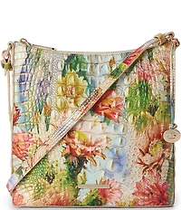 BRAHMIN Melbourne Collection Succulent Bloom Katie Crossbody Bag