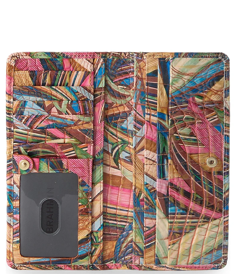 BRAHMIN Melbourne Collection Sunleaf Ady Bifold Wallet