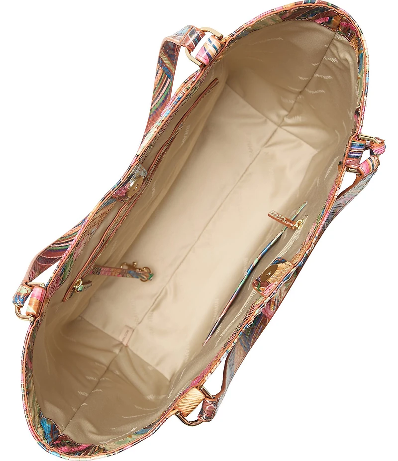 BRAHMIN Melbourne Collection Sunleaf Aliza Tote Bag