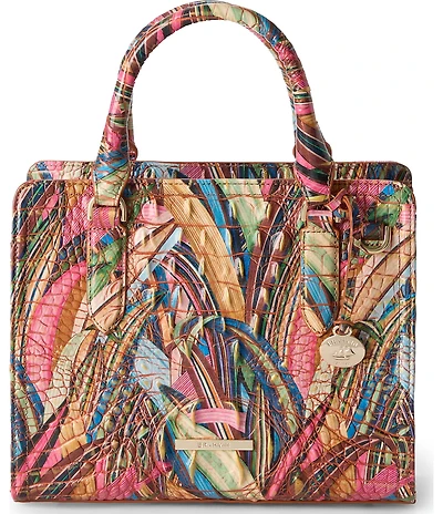 BRAHMIN Melbourne Collection Sunleaf Cami Satchel Bag