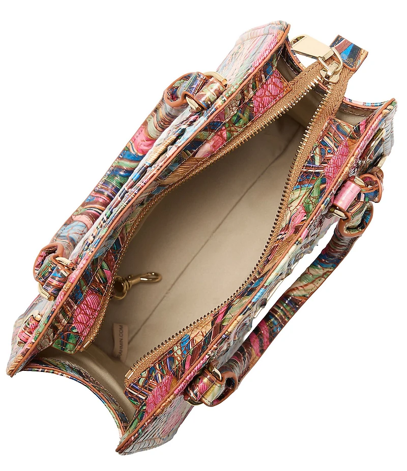 BRAHMIN Melbourne Collection Sunleaf Cami Satchel Bag