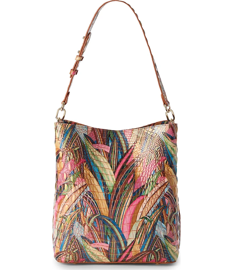 BRAHMIN Melbourne Collection Sunleaf Celina Bucket Bag