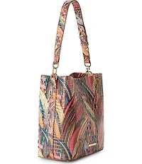 BRAHMIN Melbourne Collection Sunleaf Celina Bucket Bag