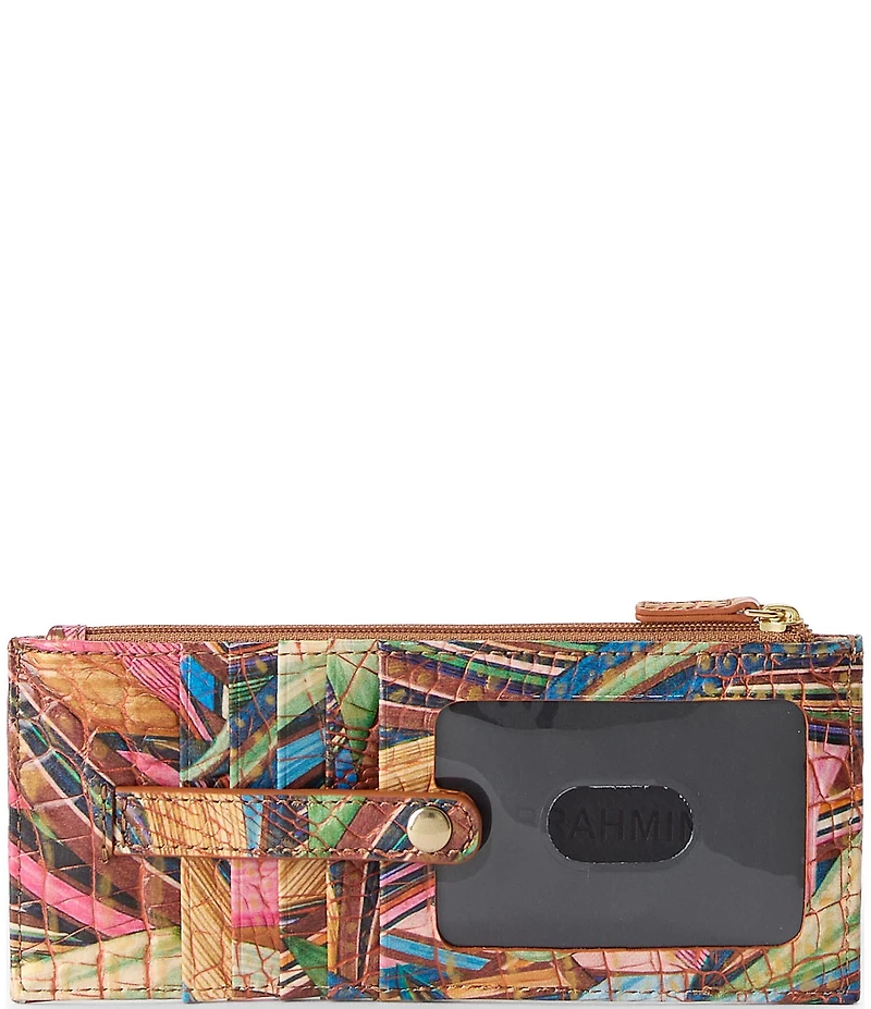 BRAHMIN Melbourne Collection Sunleaf Credit Card Wallet