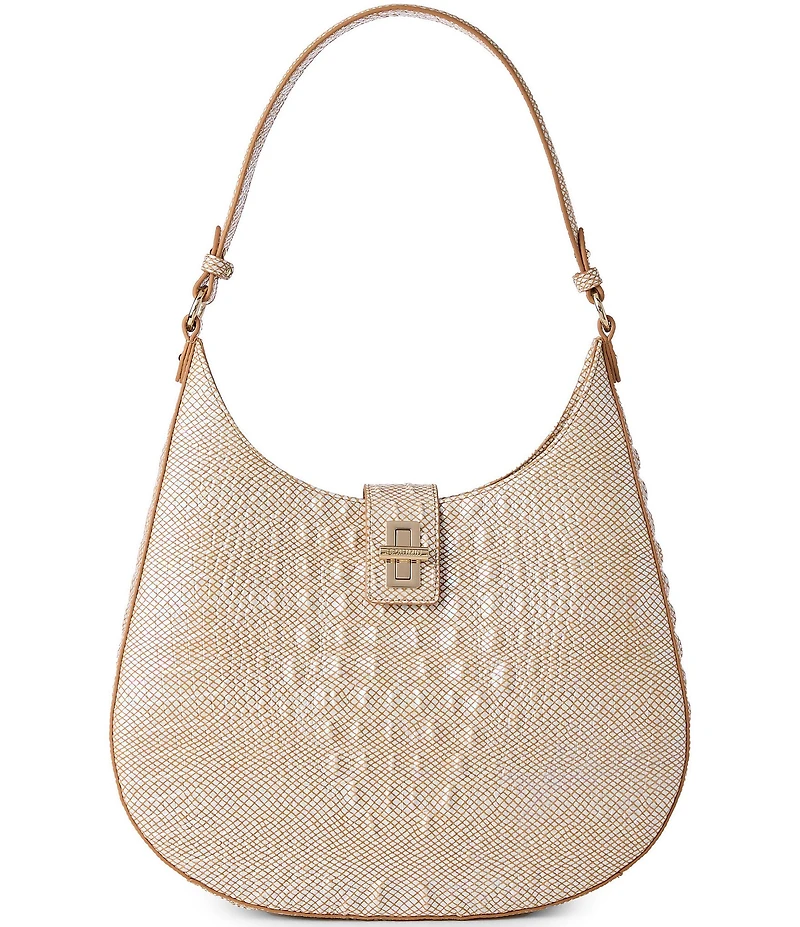 BRAHMIN Melbourne Collection Tiramisu Fallon Shoulder Bag