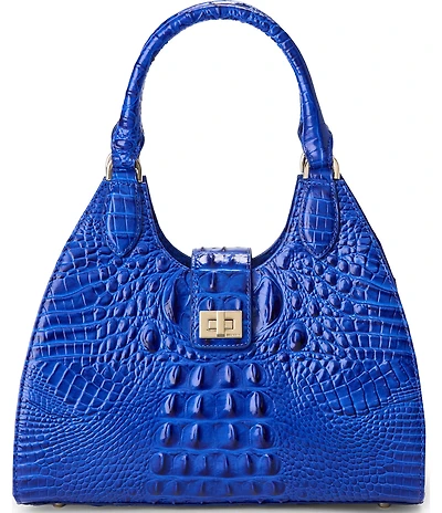BRAHMIN Melbourne Collection Ultramarine Adrian Satchel Bag