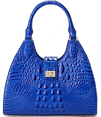 BRAHMIN Melbourne Collection Ultramarine Adrian Satchel Bag