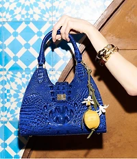 BRAHMIN Melbourne Collection Ultramarine Adrian Satchel Bag