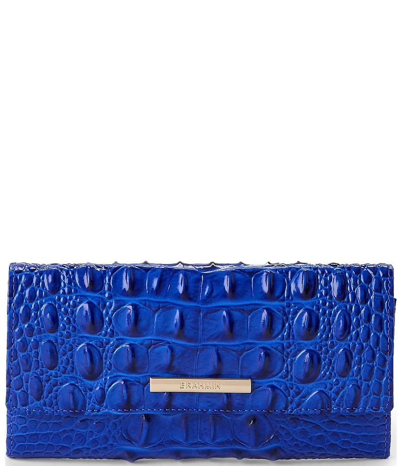 BRAHMIN Melbourne Collection Ultramarine Cordelia Wallet