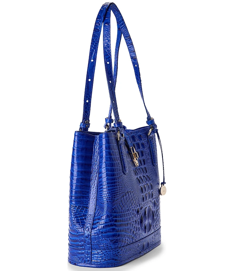 BRAHMIN Melbourne Collection Ultramarine Fiora Bucket Bag