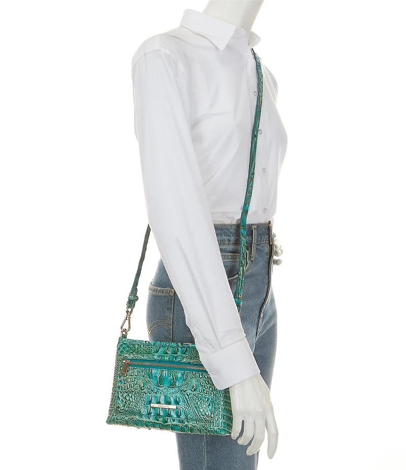 BRAHMIN Melbourne Collection Vida Jungle Jewel Crossbody Bag
