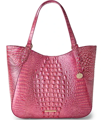 BRAHMIN Melbourne Collection French Rose Aliza Tote Bag