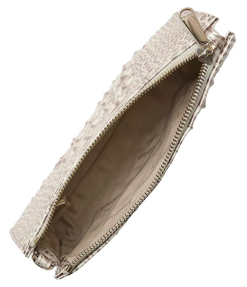 BRAHMIN Melbourne Pristine Daisy Wristlet