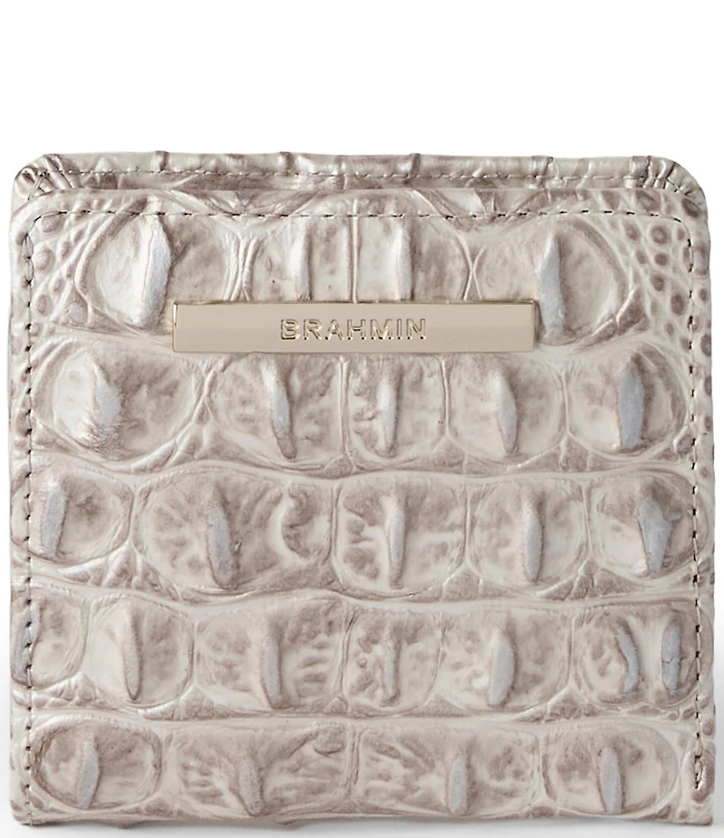 BRAHMIN Melbourne Pristine Jane Mini Bifold Wallet