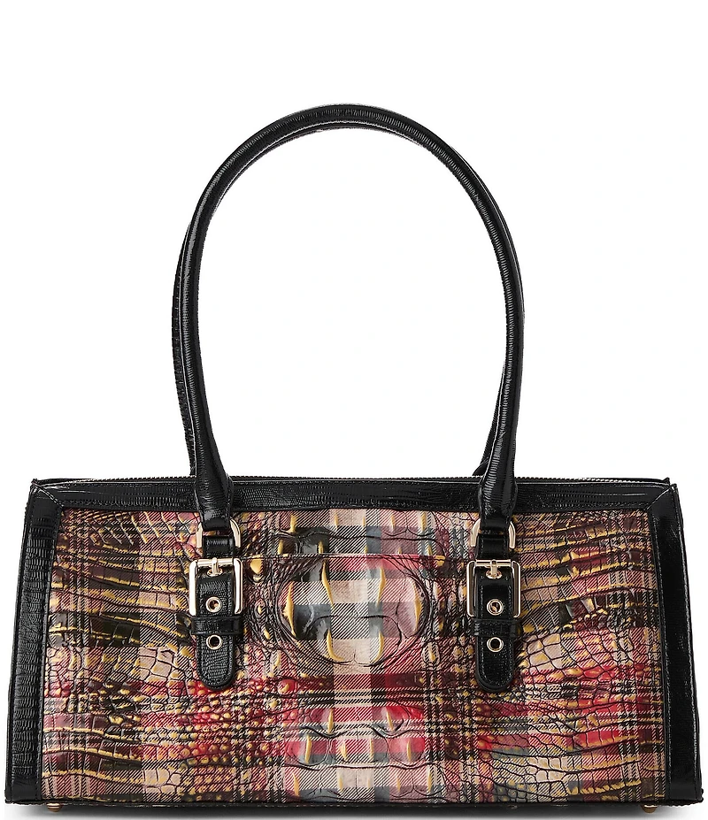 BRAHMIN Merryweather Collection Multi Sophia Satchel Bag