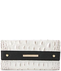BRAHMIN Minden Collection Winter White Cordelia Wallet