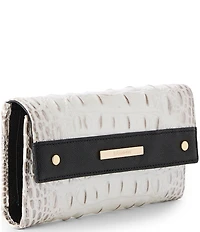 BRAHMIN Minden Collection Winter White Cordelia Wallet