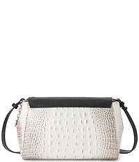 BRAHMIN Minden Collection Winter White E/W Crossbody Bag