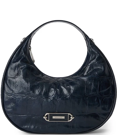 BRAHMIN Castle View Collection Mindy Crescent Clutch