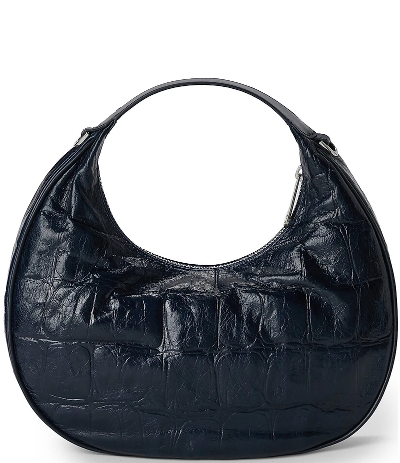 BRAHMIN Castle View Collection Mindy Crescent Clutch