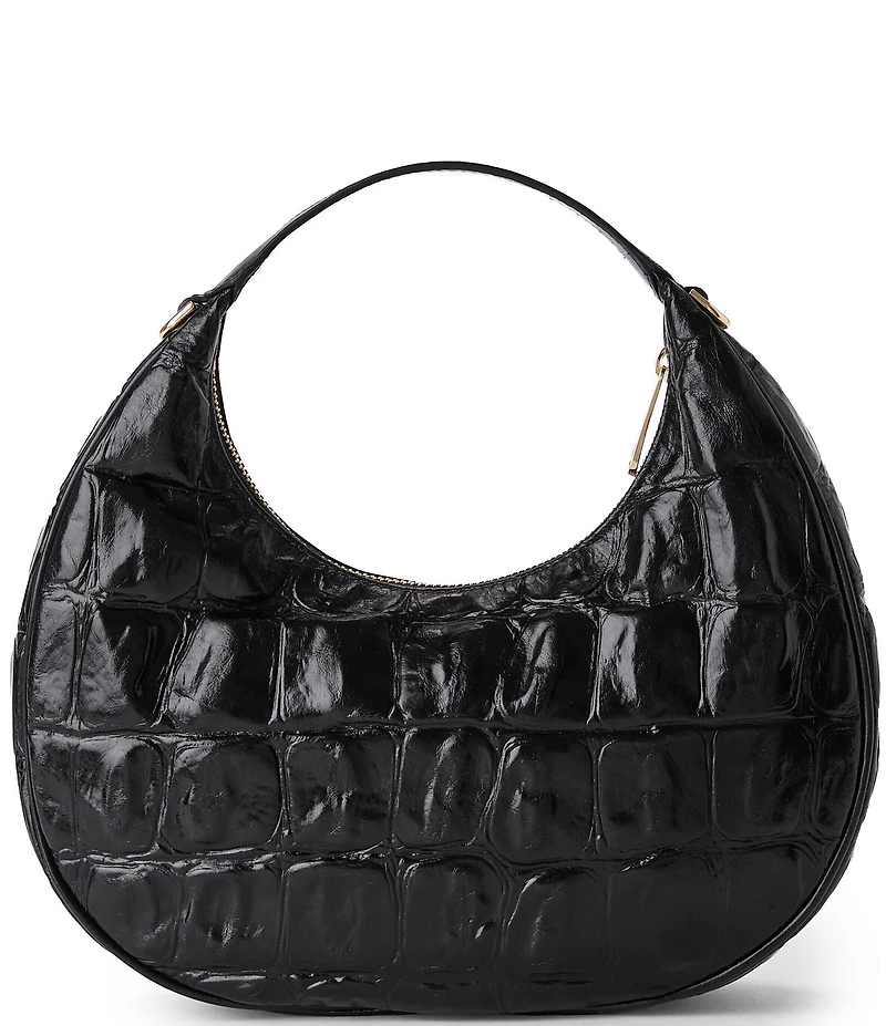 BRAHMIN Castle View Collection Mindy Crescent Clutch
