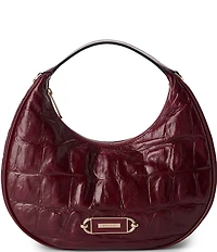 BRAHMIN Castle View Collection Mindy Crescent Clutch