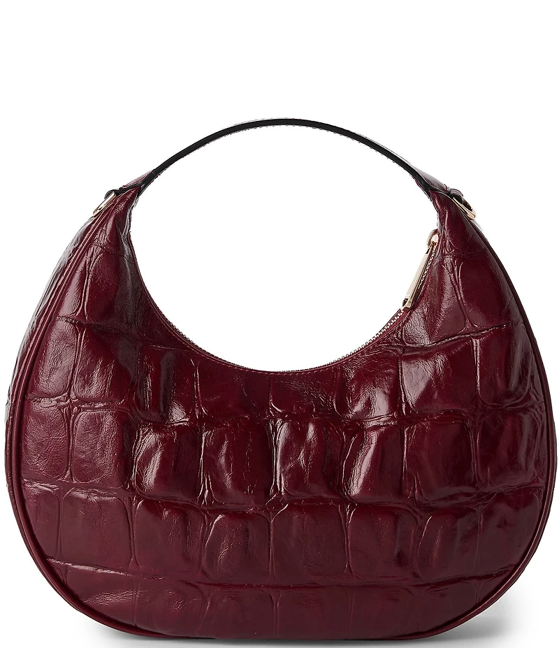 BRAHMIN Castle View Collection Mindy Crescent Clutch