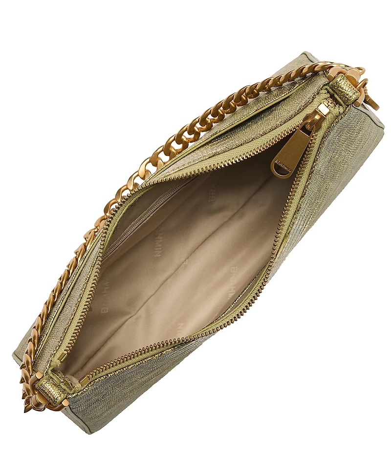BRAHMIN Mod Esme Olive Bachata Collection Shoulder Bag