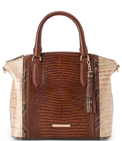BRAHMIN Compose Collection Duxbury Satchel Bag