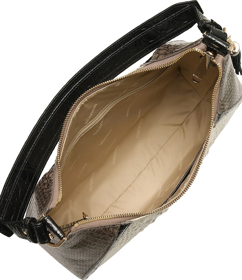 BRAHMIN Figaro Collection Amira Shoulder Bag