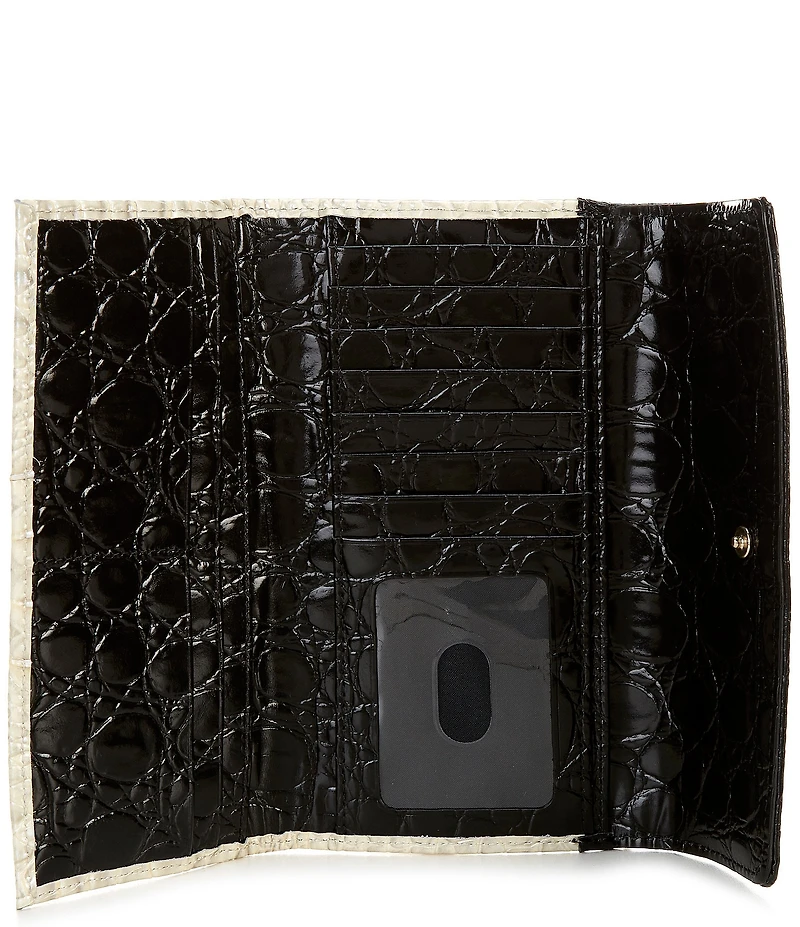 BRAHMIN Multi Figaro Collection Cordelia Trifold Wallet