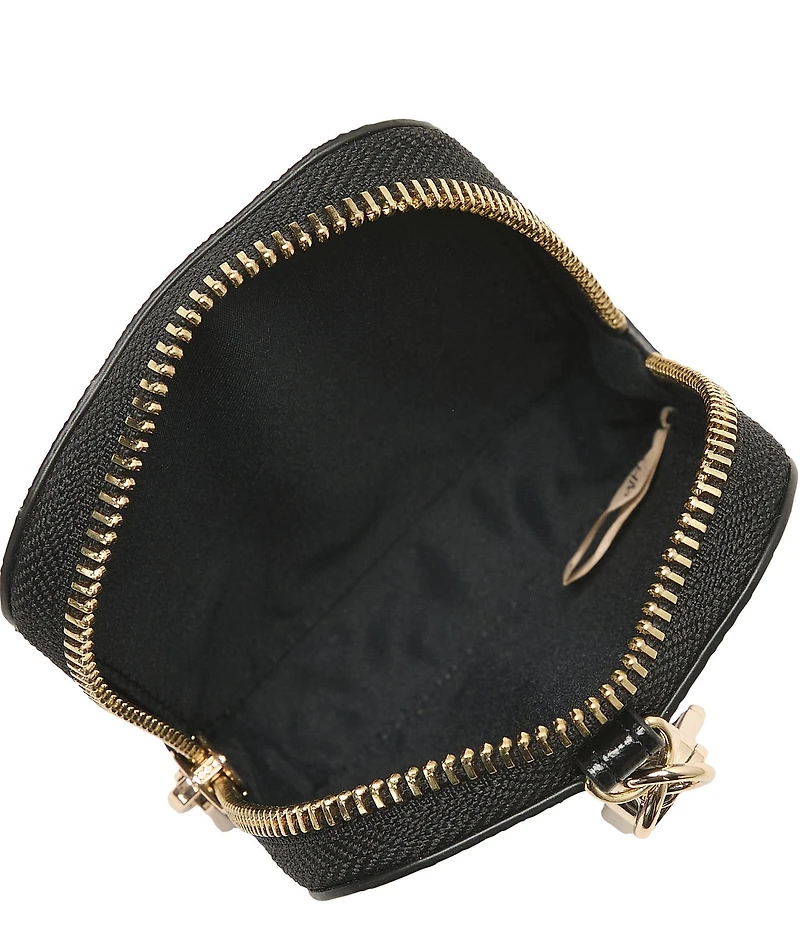 BRAHMIN Multi Symphonic Collection Katelynn Foiled Lizard Keychain Pouch