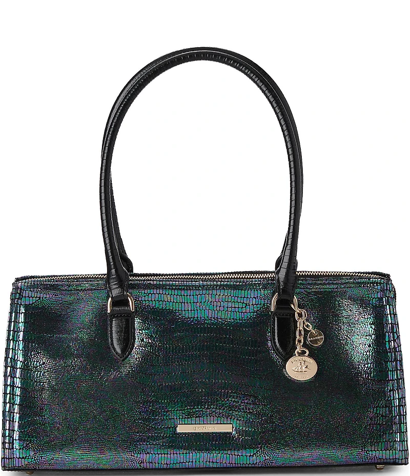 BRAHMIN Multi Symphonic Collection Sophia East-West Satchel Bag