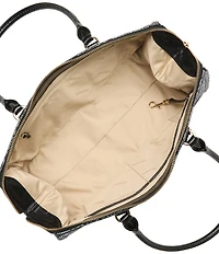 BRAHMIN Multi Symphonic Collection Sophia East-West Satchel Bag