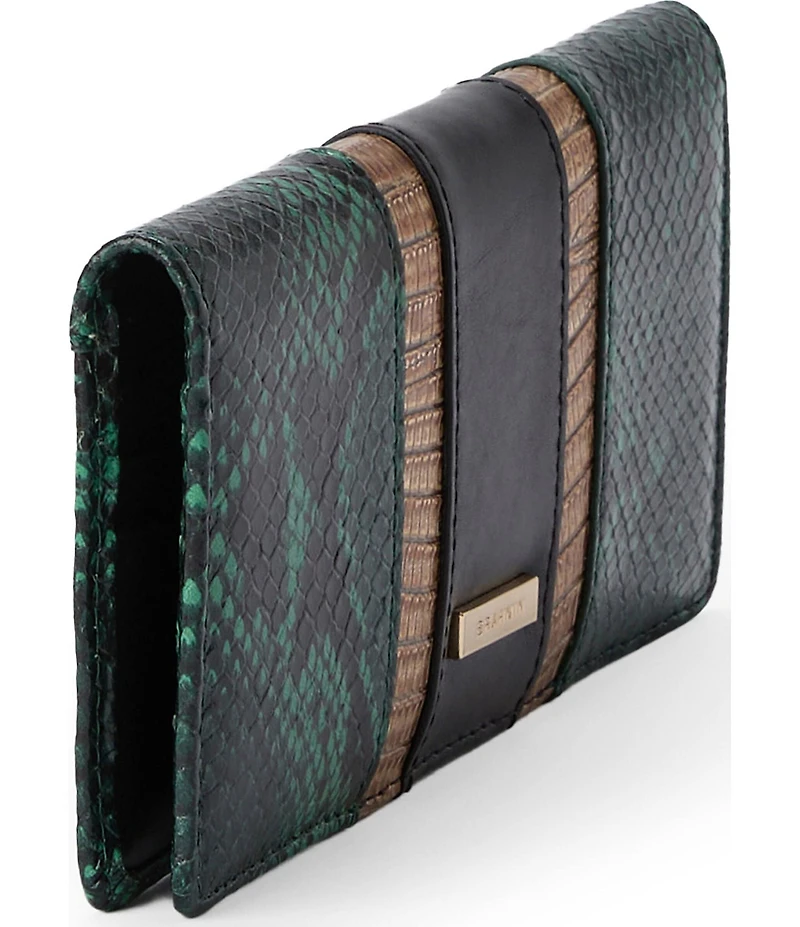 BRAHMIN Snake & Lizard Embossed Ady Wallet