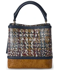 BRAHMIN Nevada Collection Multi Mini Amelia Top Handle Crossbody Bag