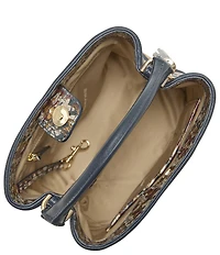 BRAHMIN Nevada Collection Multi Mini Amelia Top Handle Crossbody Bag