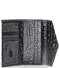 BRAHMIN Nottingham Collection Charcoal Veronica Wallet