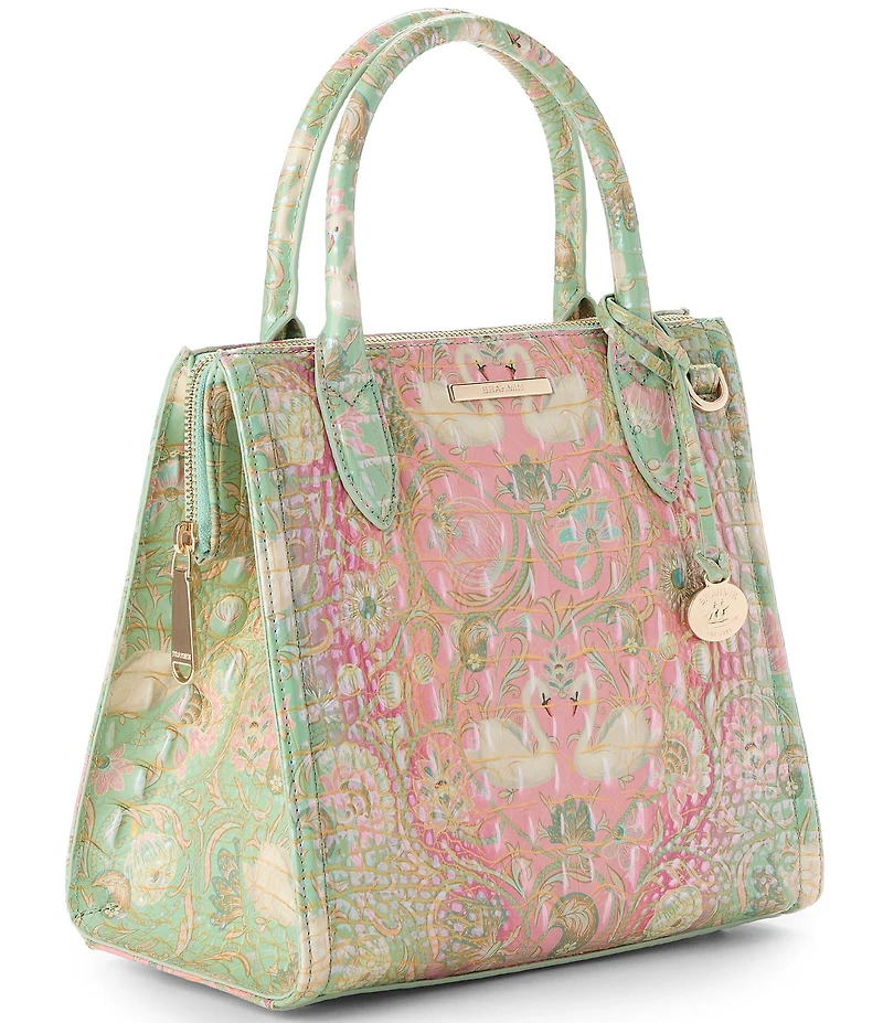 BRAHMIN Odette Ombre Melbourne Small Caroline Satchel Bag