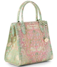 BRAHMIN Odette Ombre Melbourne Small Caroline Satchel Bag
